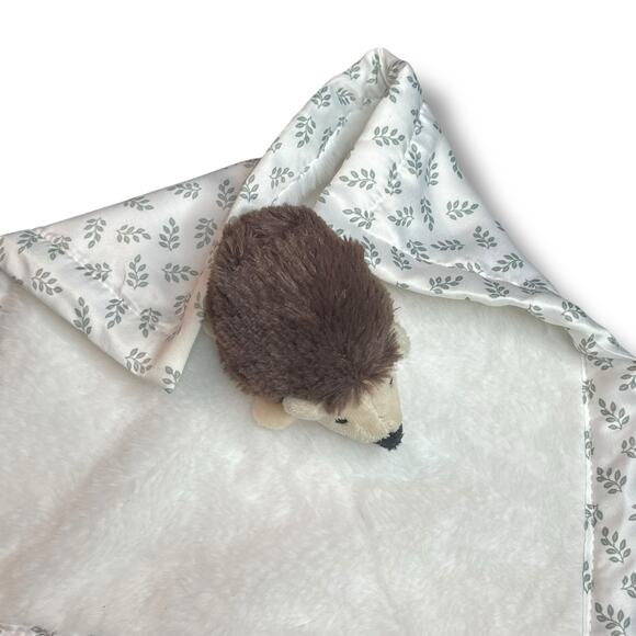 Parents Choice Lovey Hedgehog Plush Security Blanket Stuffed Animal Satin 12" - Picture 11 of 12